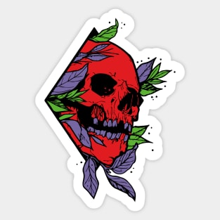 SKULL  TATTOO ICON Sticker